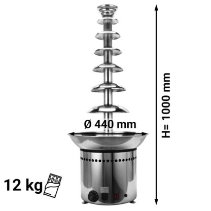 Cascata de Chocolate Fonte Profissional 7 Torres 12kg
