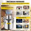 Destilador alambique inox 30L etanol vinho grapa brandy oleos essenciais - Image 8