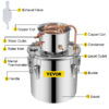 Destilador alambique inox 30L etanol vinho grapa brandy oleos essenciais - Image 5