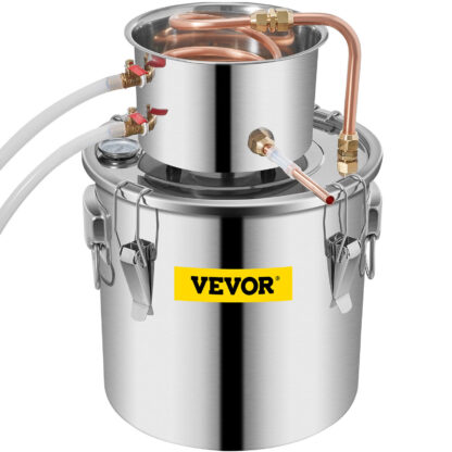 Destilador alambique inox 11,4L etanol vinho grapa brandy oleos essenciais