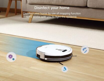 Aspirador robot ILIFE V8 Plus Aspira Lava controle remoto e mapea - Image 12