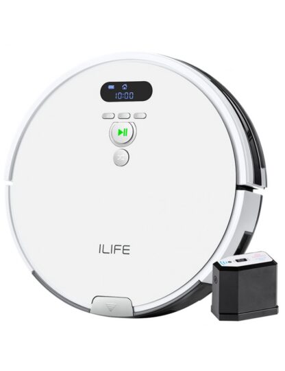Aspirador robot ILIFE V8 Plus Aspira Lava controle remoto e mapea