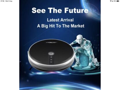 Aspirador robot LIECTROUX C30B Super Potente 5000pa lava e aspira e mapea - Image 9
