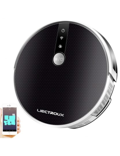 Aspirador robot LIECTROUX C30B Super Potente 5000pa lava e aspira e mapea - Image 2