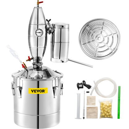 Destilador alambique 30L Torre de retificação etanol vinho grapa brandy oleos essenciais - Image 4