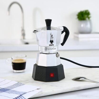 Cafeteira Italiana Bialetti elétrica 2 xícaras Moka Express bivolt - Image 5