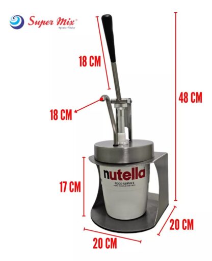 Dispenser para Nutella 3kg recheador - Image 4