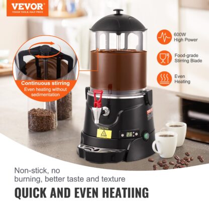 Dispenser para chocolate quente chocolateira 10L - Image 3
