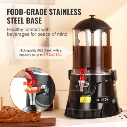 Dispenser para chocolate quente chocolateira 10L - Image 5